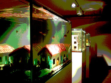 Trois aquariums